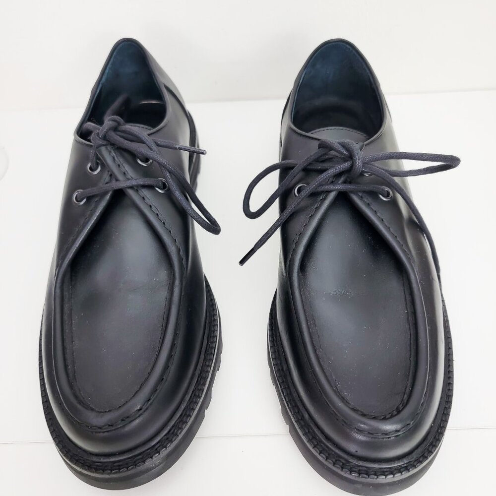 BODE University Leather Derby Loafers in Black 41 8 - Picture 3 of 12